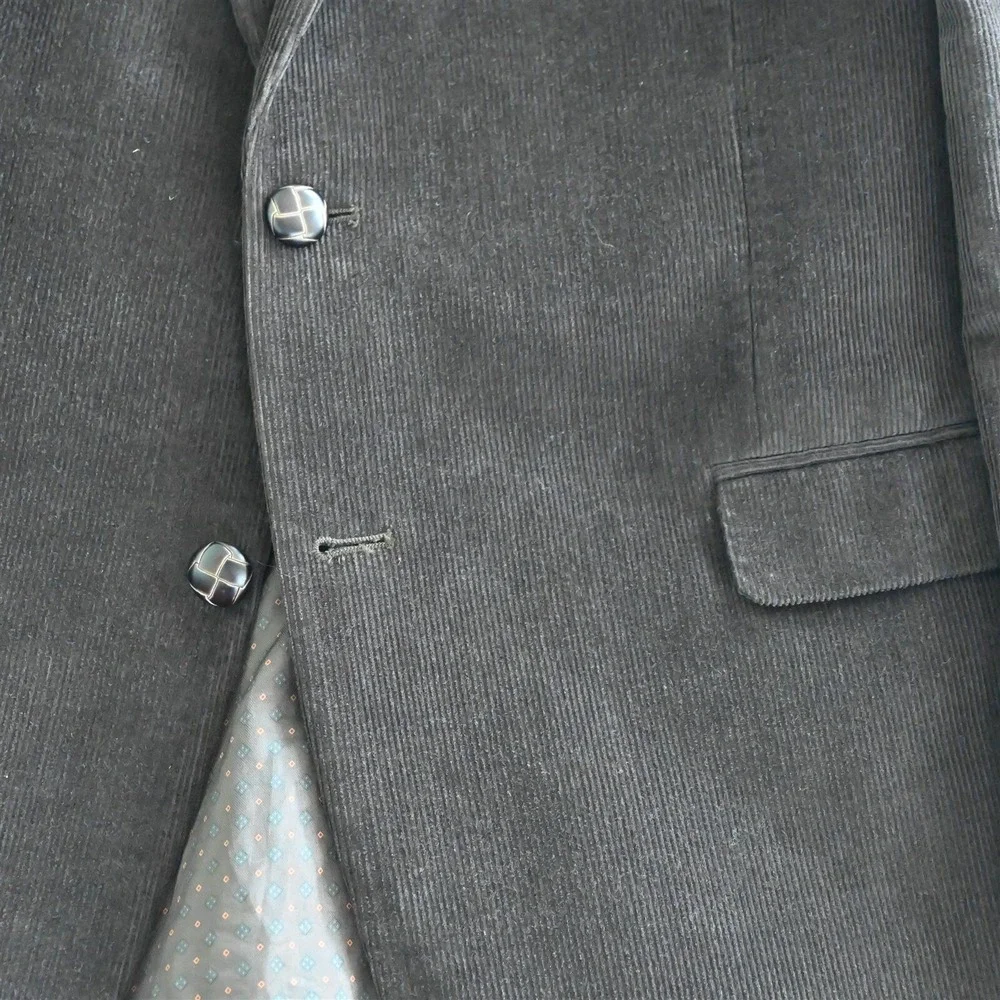 Chaps Ralph‎ Lauren 44L Brown Corduroy Mens Blazer Suit Jacket Sport Coat